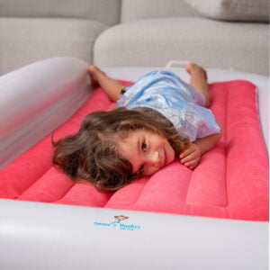 Inflatable Travel Bed Pink