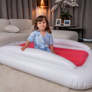 Inflatable Travel Bed Pink