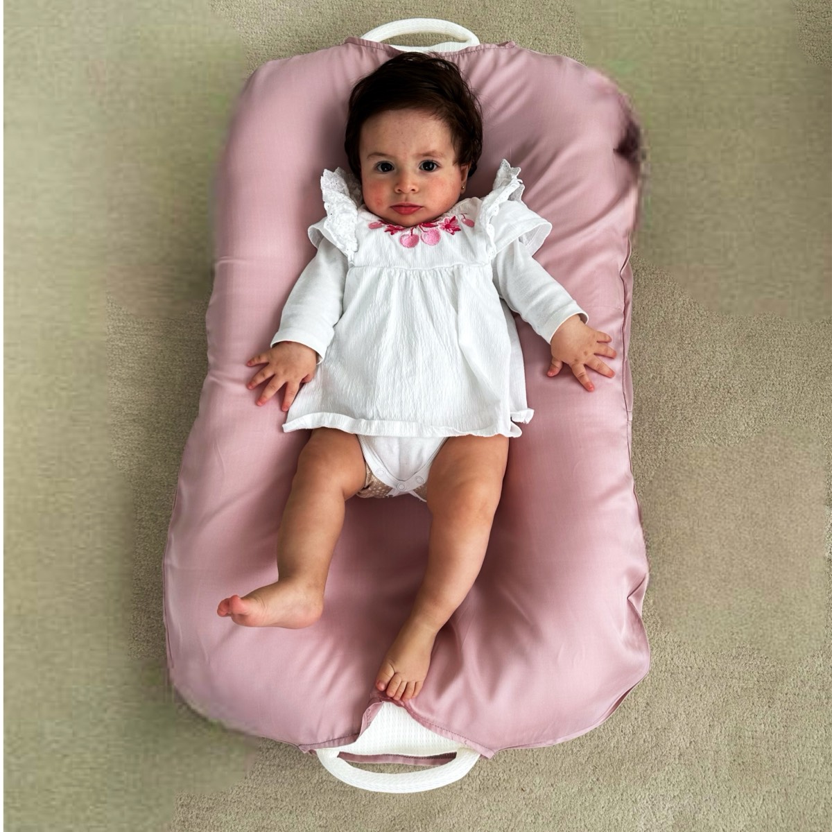 Baby Lounger Cover Pink - Image 2