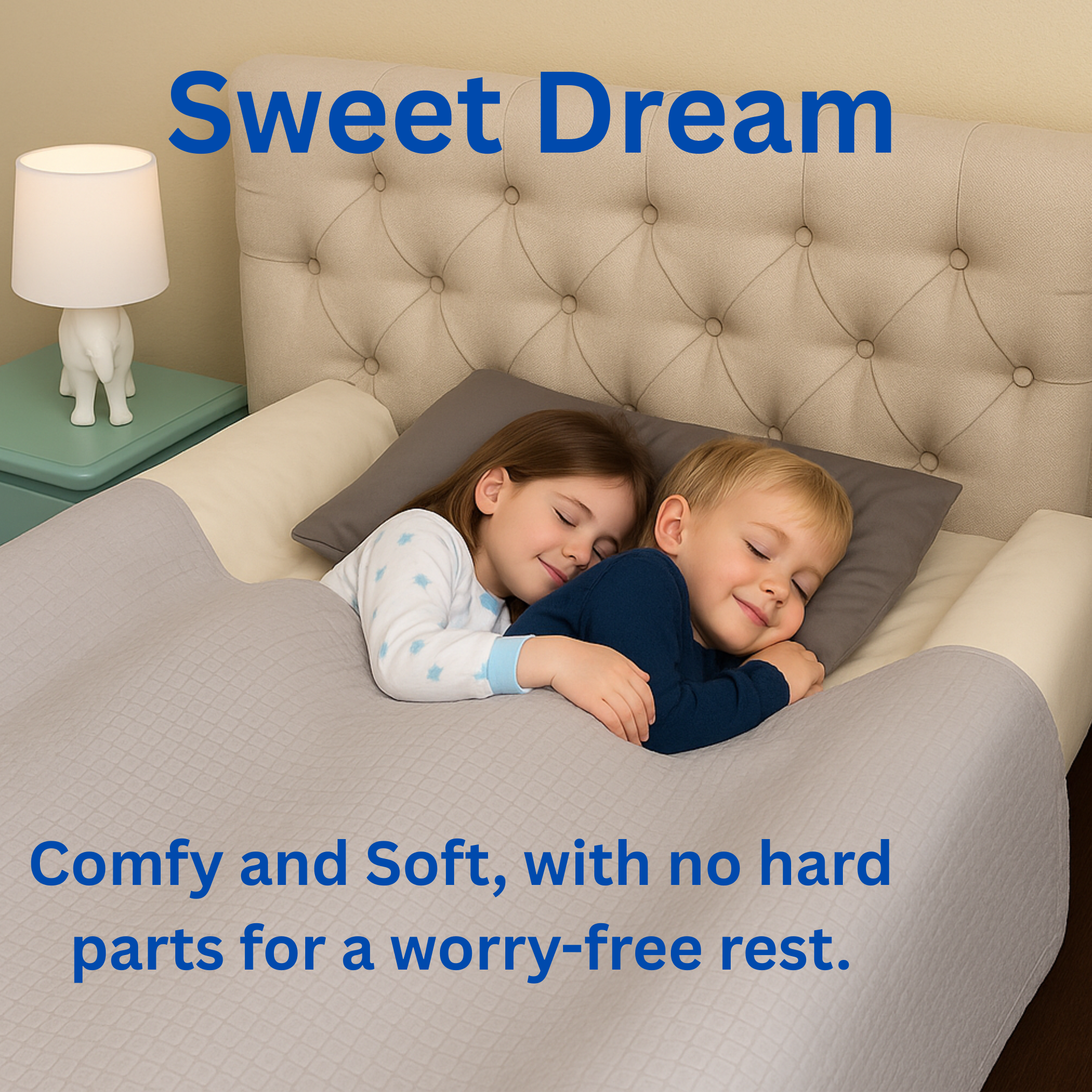 Extra Long Foam Bed Rail for Toddlers - Image 5